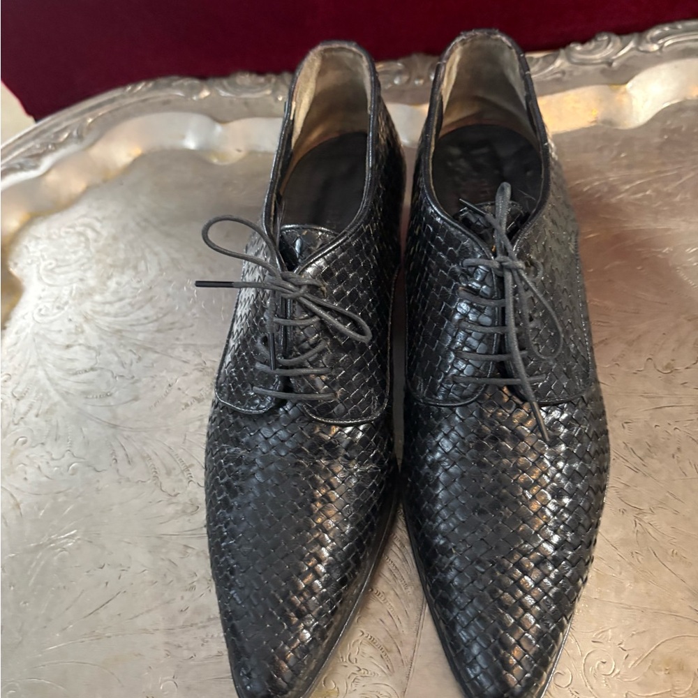 Stephane Kelian 8.5 Pork Pie Heels Gothic Vic Look Killer Style